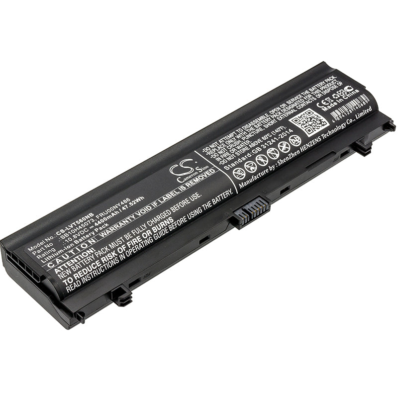 Lenovo Thinkpad L560 L570 Replacement Battery - 4400mAh 10.8V Li-ion - High Capacity Laptop Battery
