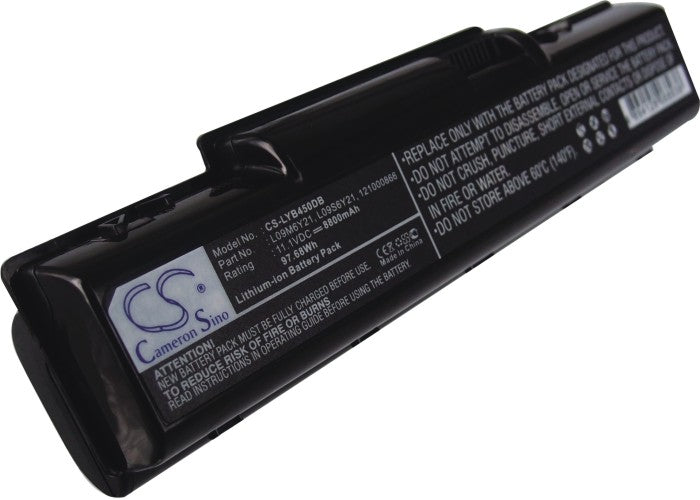 8800mAh Battery for Lenovo IdeaPad B450 Series Laptop - 11.1V Li-ion Replacement
