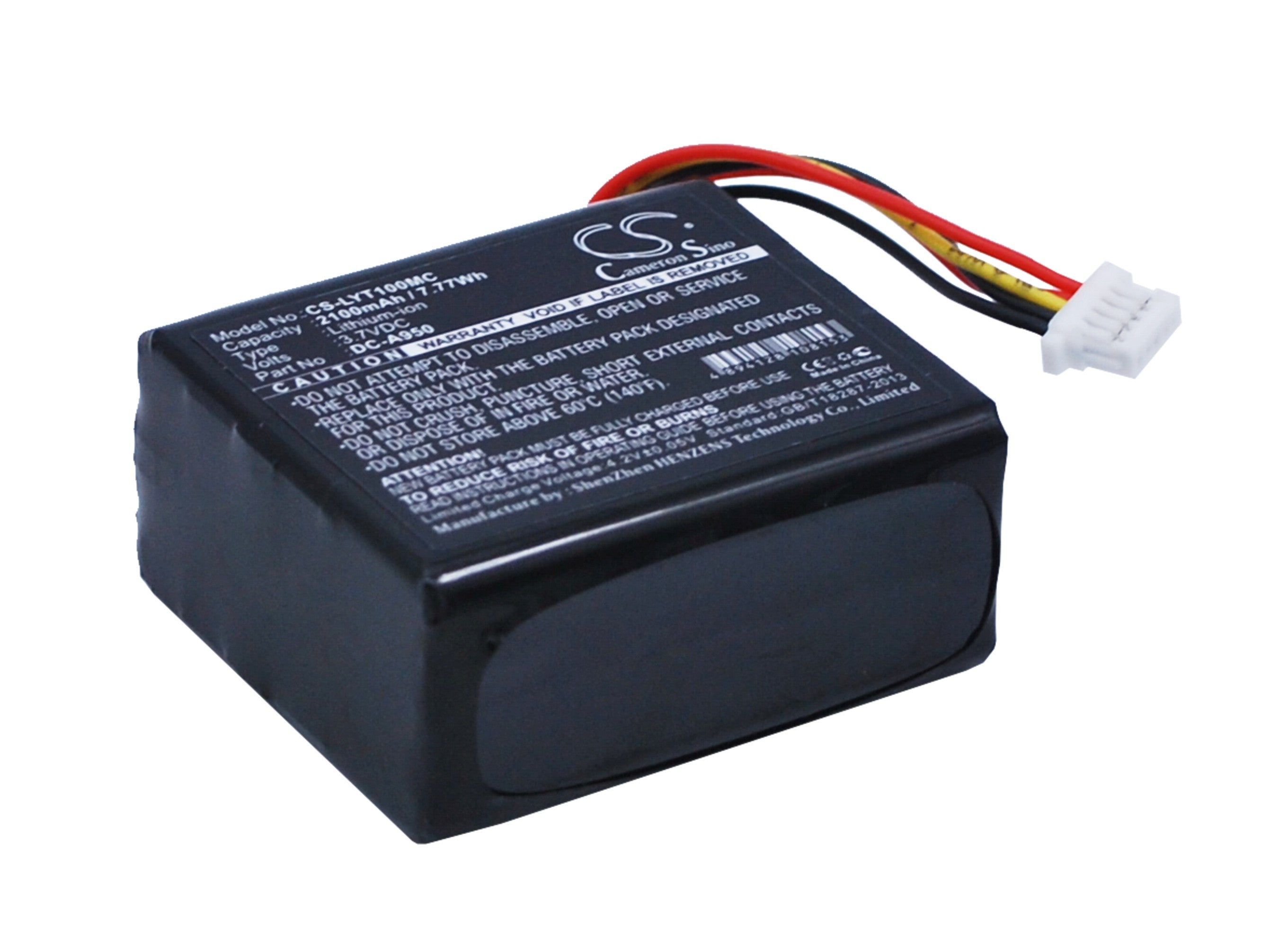 2100mAh Replacement Battery for LYTRO ILLum A1 & F1 Cameras - 3.7V Li-ion - DC-A950 - High Capacity Power
