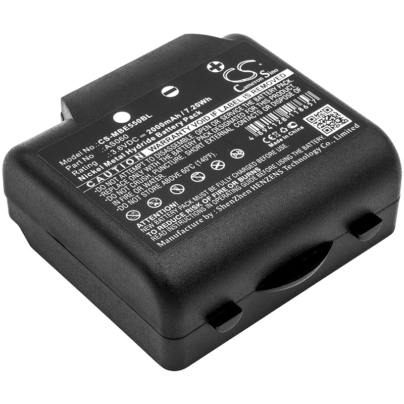 IMET Crane Remote Replacement Battery: AS060 AS083 ARES2 KRON ZED ZEUS2 THOR2, 3.6V 2000mAh NiMH
