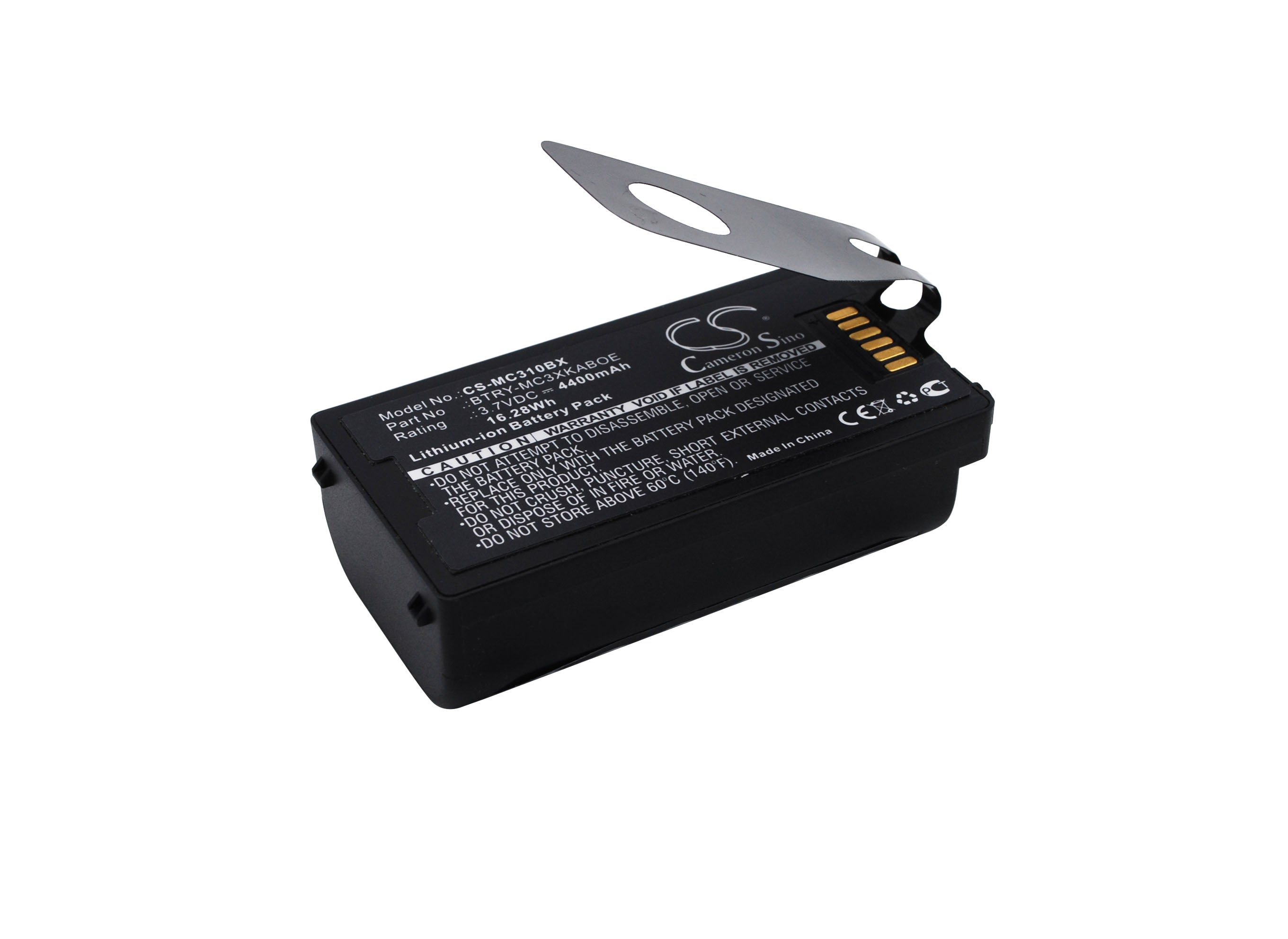 4400mAh Replacement Battery for Symbol MC3100/MC3190G Barcode Scanner, 3.7V Extended Capacity Lithium-ion
