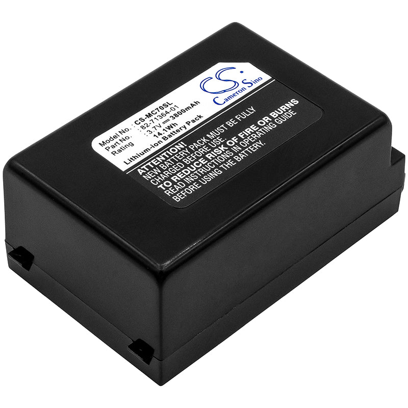 3800mAh Extended Battery for Symbol MC70 MC75 Scanners - 3.7V Li-ion, High Capacity Replacement 
