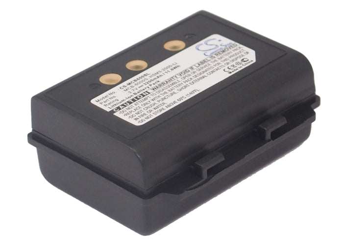 3200mAh Replacement Battery for M3 Mobile eTicket/UL10 Barcode Scanners - 3.7V Li-ion, Ruggedized
