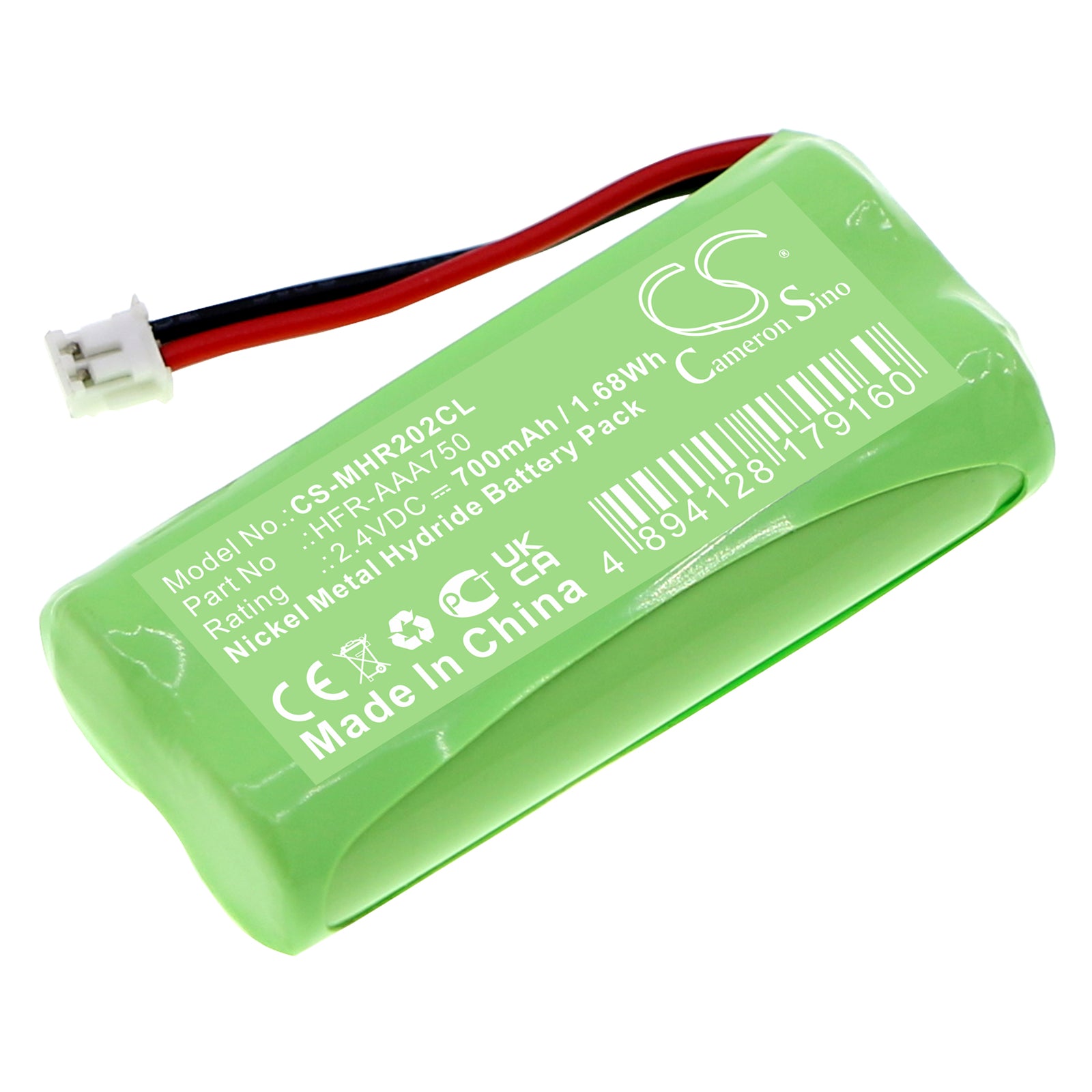 700mAh Ni-MH Replacement Battery for Motorola O201C & O202C Cordless Phones: 2.4V Power Boost
