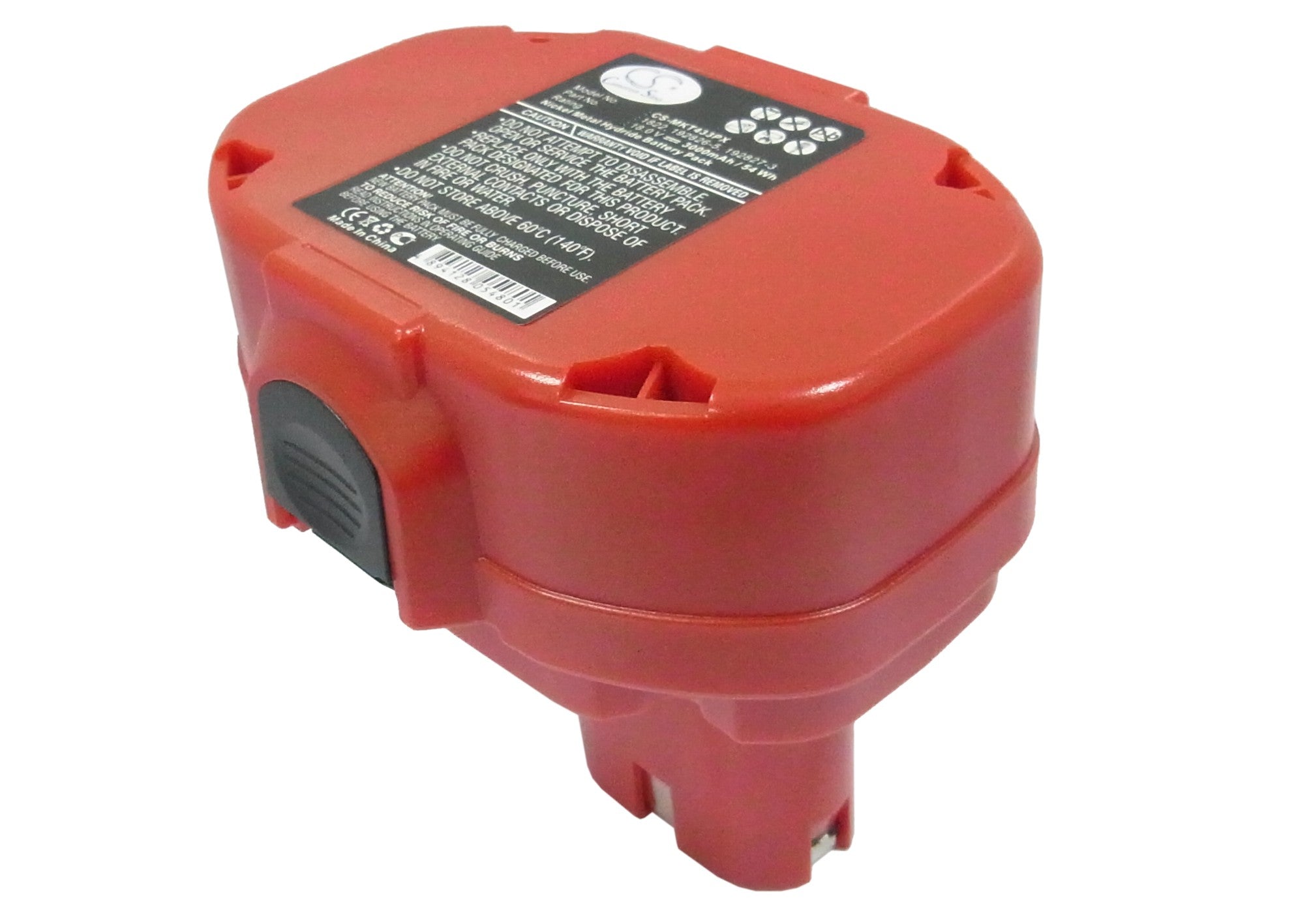 18V 3000mAh Ni-MH Replacement Battery - Makita Power Tools 4334D, 6343D, 8444DWFE Series & Others
