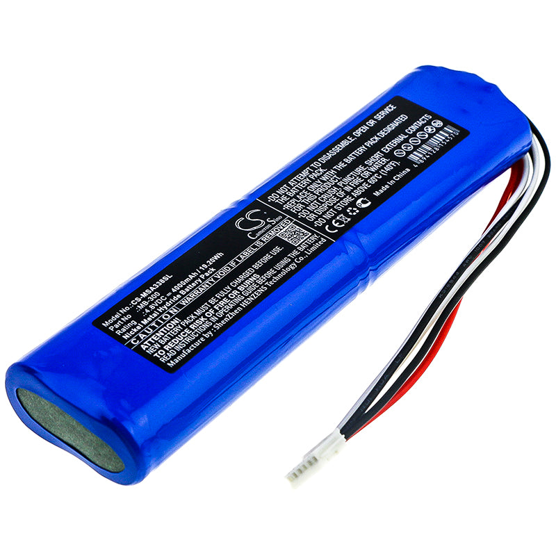 4000mAh Ni-MH Battery for Micronix MSA338 MSA358 Survey Equipment, 4.8V 19.2Wh, Replaces MB-300
