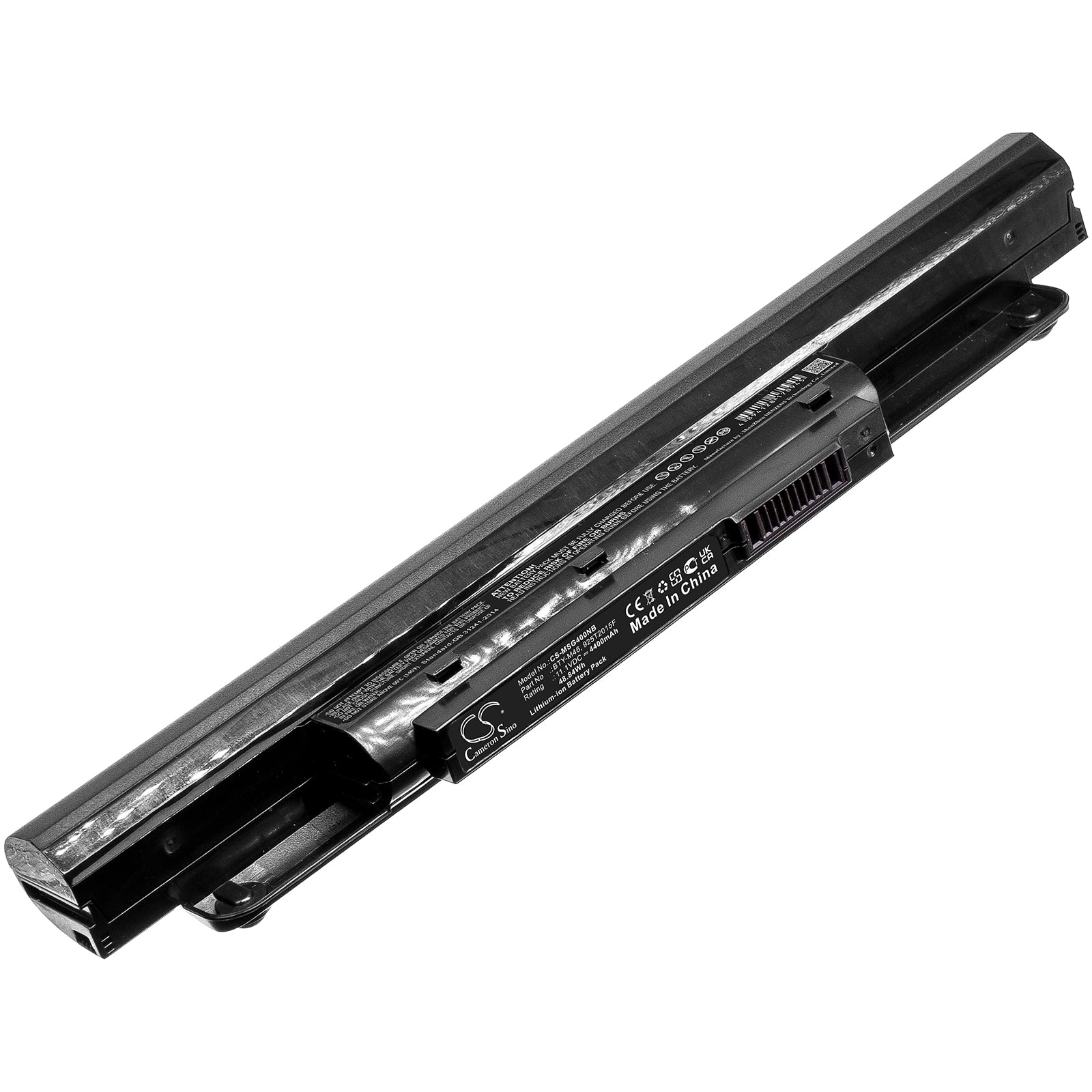 4400mAh Laptop Battery for Deviltech Fire DT14 & MSI GE40 Series - 11.1V Li-ion Replacement - Extended Life
