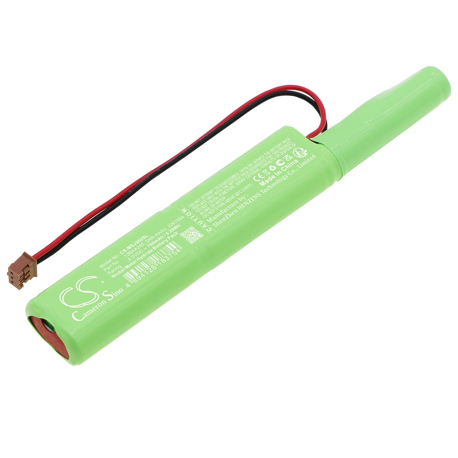 700mAh Ni-MH Battery for Mitutoyo Surftest SJ-201 Surface Roughness Tester - 6.0V 4.20Wh Replacement
