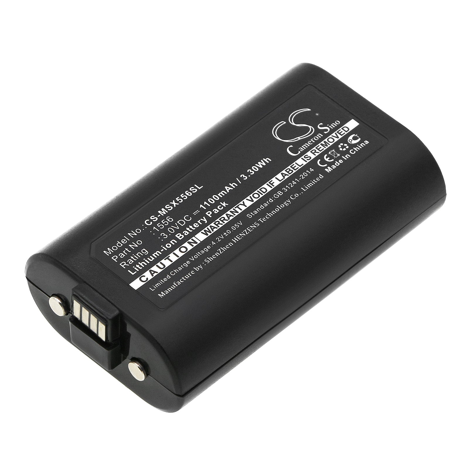 1100mAh Replacement Battery Pack for Xbox One/S/X/Elite Wireless Controllers - Rechargeable Li-ion 3.0V
