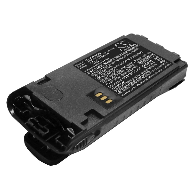 7.4V 1500mAh ATEX Certified Li-ion Replacement Battery for Motorola GP340 Ex, GP380 Ex Two-Way Radio

