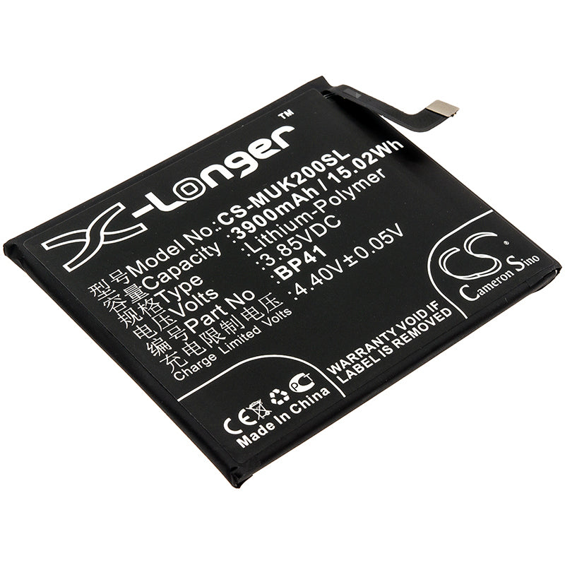 3900mAh Redmi K20/Mi 9T Replacement Battery (BP41) - High Capacity Li-Polymer - Phone Repair Part
