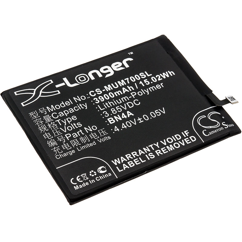 3900mAh Replacement Battery for Redmi Note 7 - Compatible with M1901F7G, M1901F7H, BN4A Models - Smartphone Power Solution
