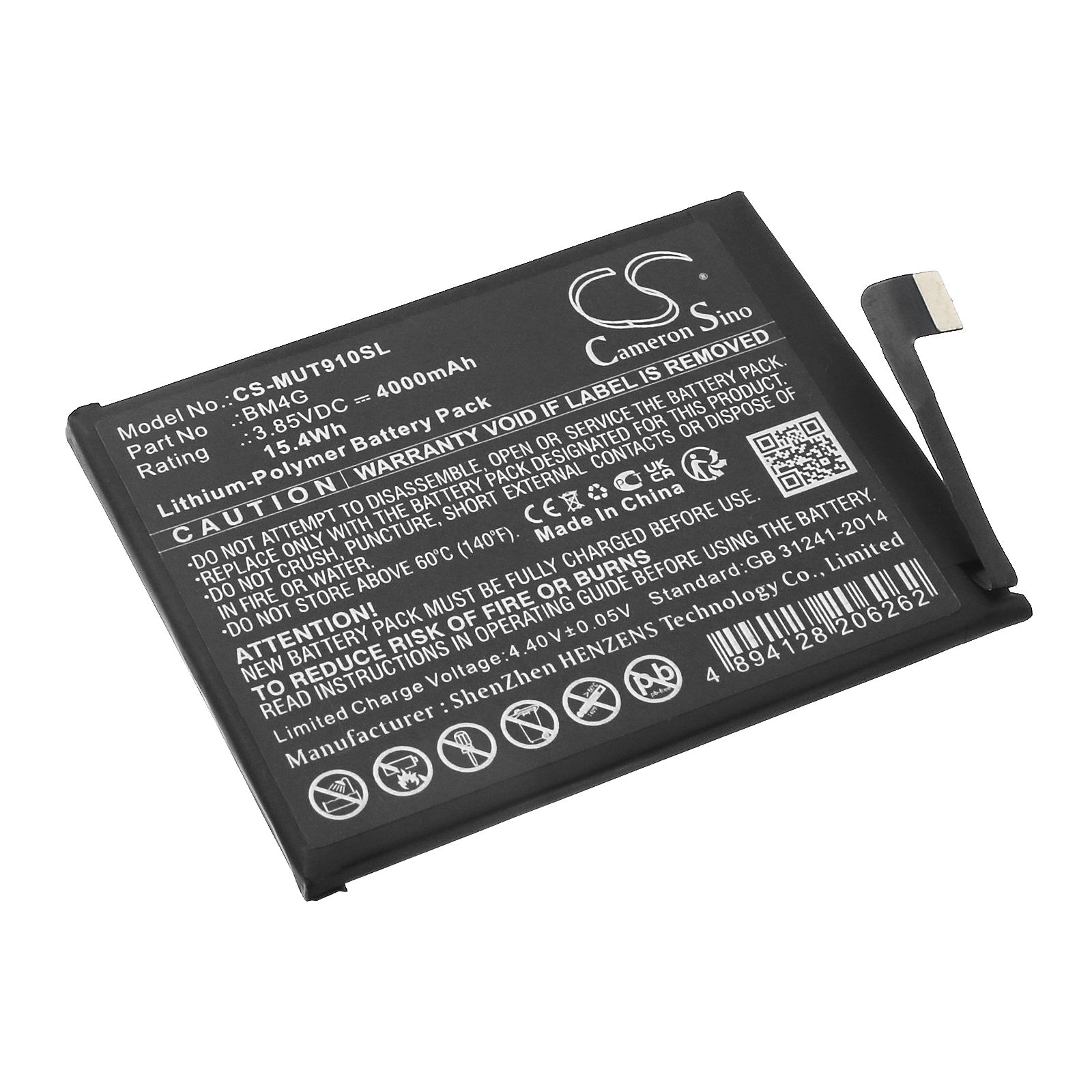 Xiaomi Mi 9T / Mi 9T Pro Replacement Battery - BM4G, 4000mAh, Li-Polymer - Phone Repair Part
