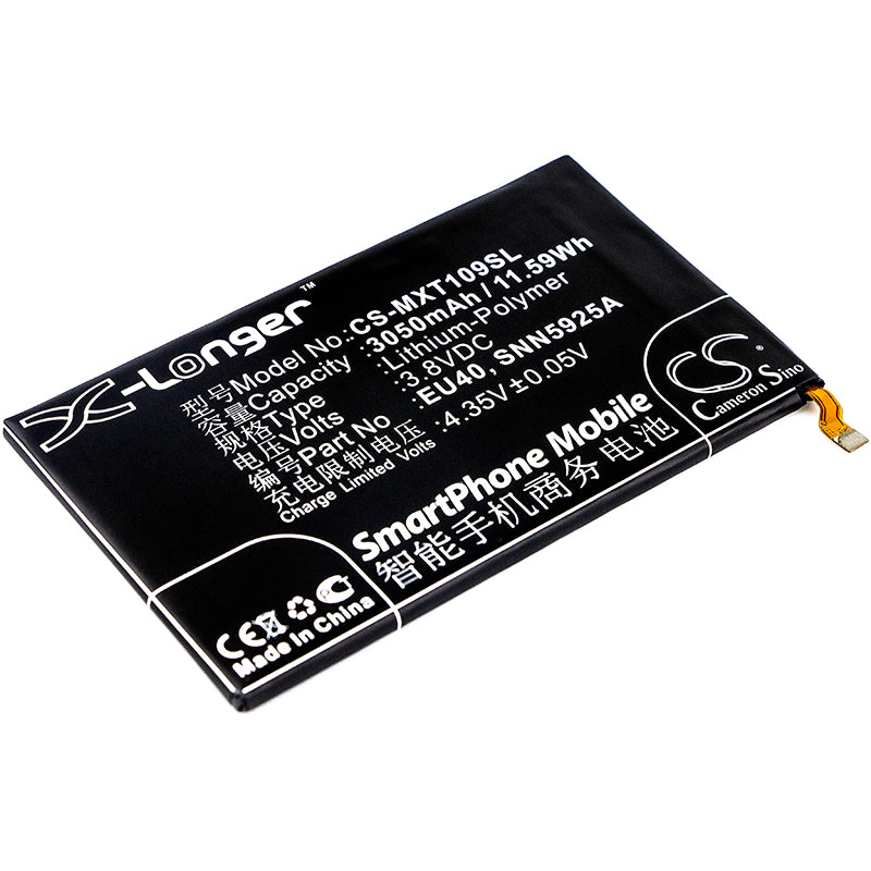 3050mAh Motorola Droid Ultra XT1080/Maxx Battery Replacement - SNN5925A, EU40, 3.8V Li-Polymer - Phone Repair Part
