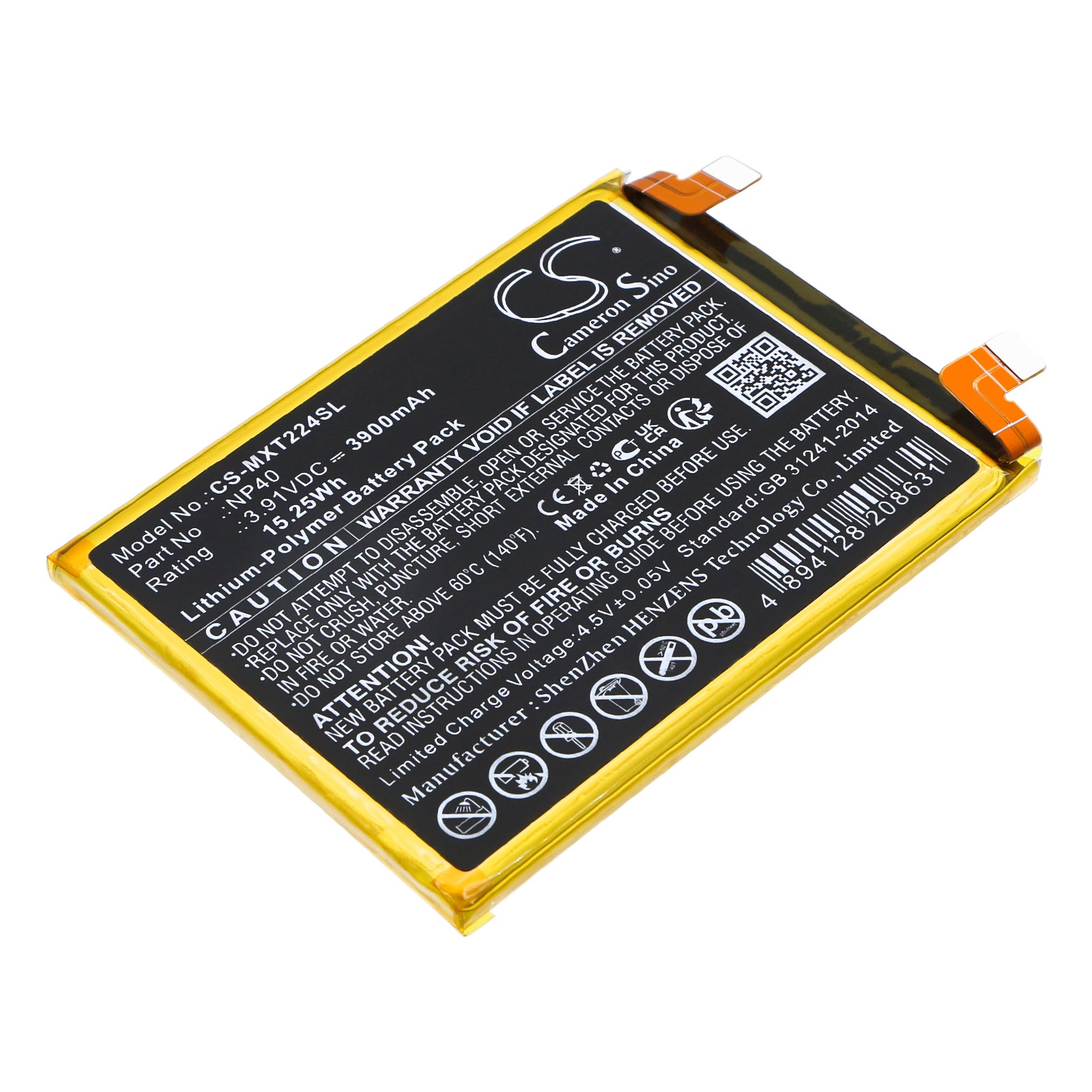 Motorola Edge 30 Neo XT2245 Replacement Battery - 3900mAh Li-Polymer NP40 - SB18D50729/30 - Phone Repair
