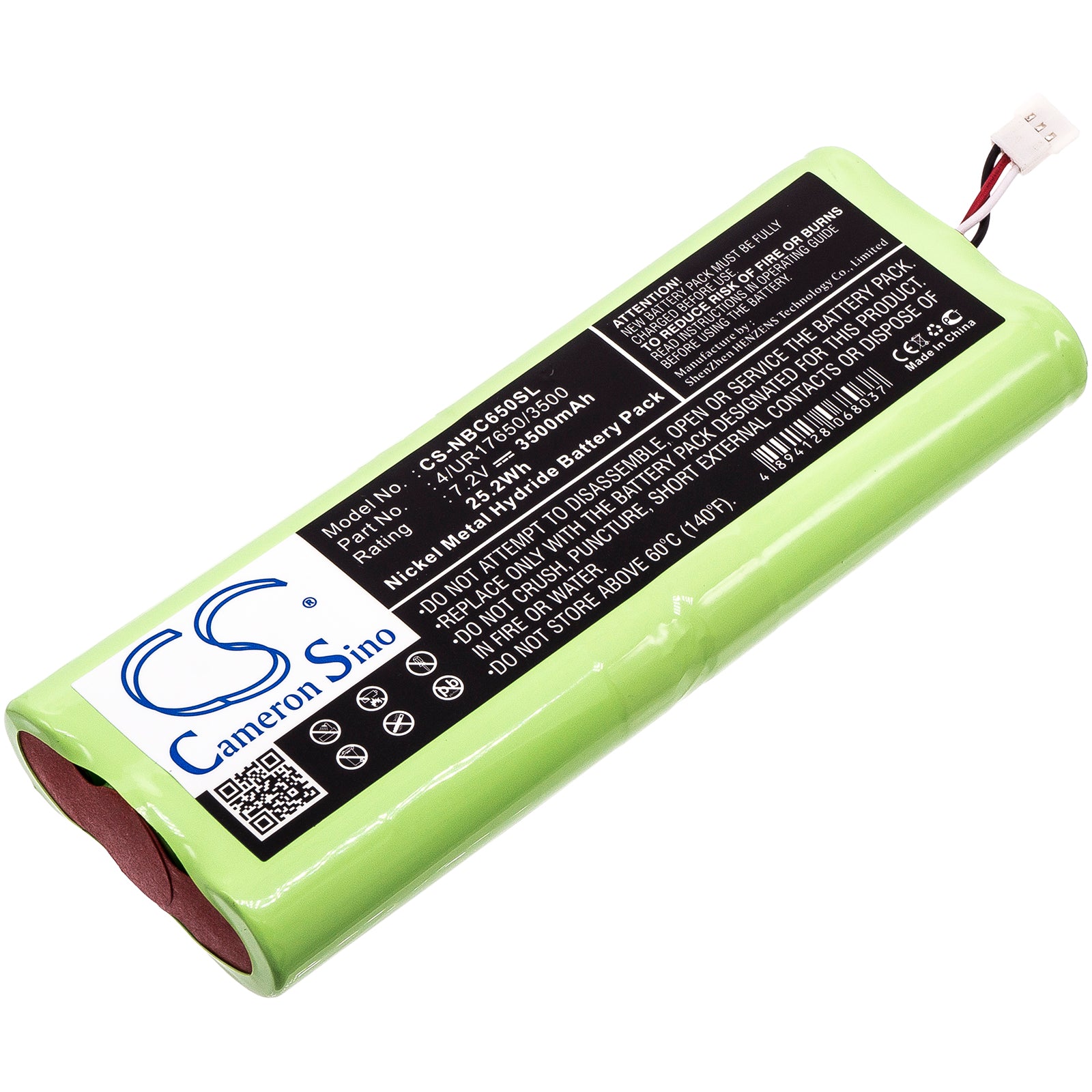7.2V 3500mAh Ni-MH Battery for Nikon DTM/NPL & Trimble TS Total Stations - Surveying Equipment Power Replacement
