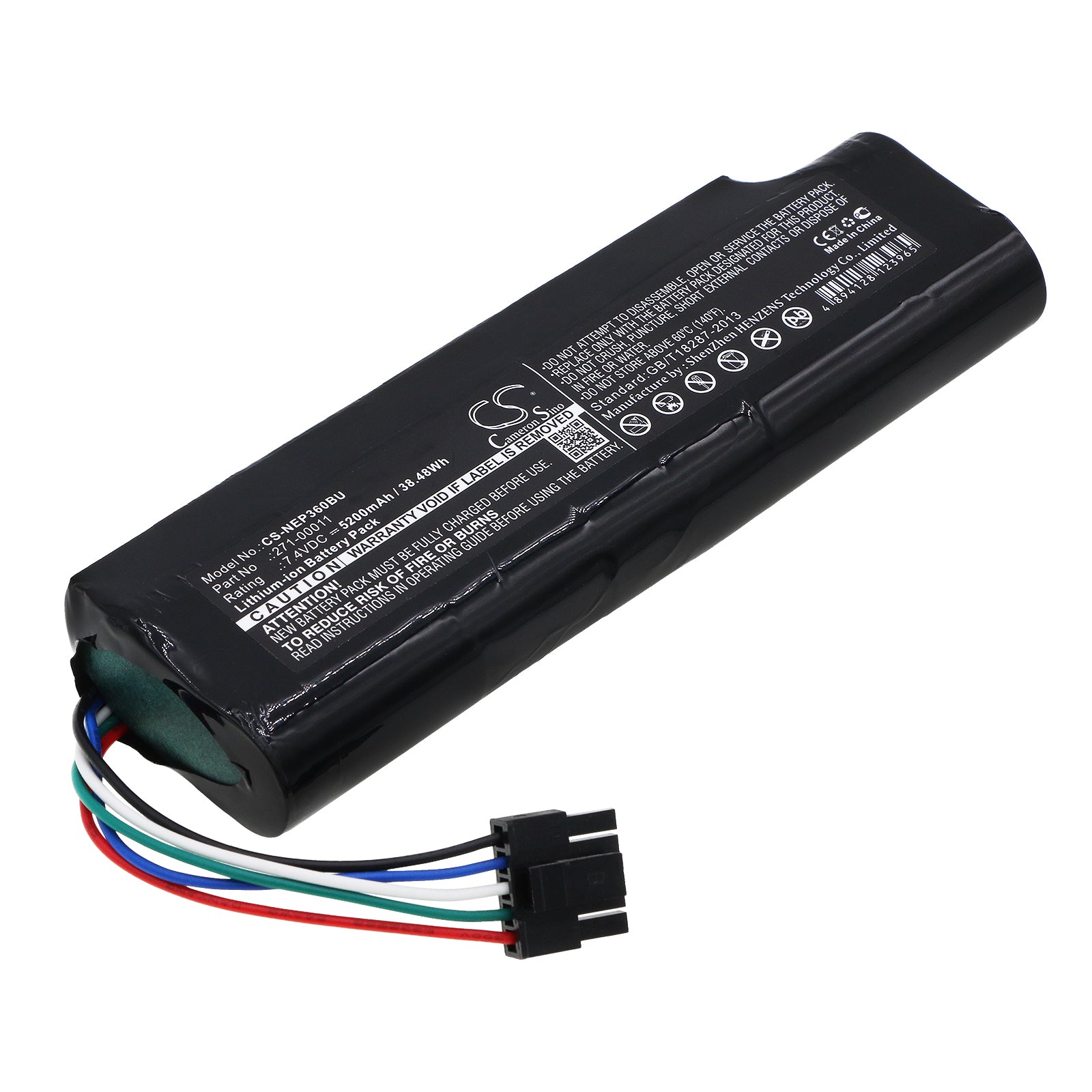 7.4V 5200mAh Li-ion RAID Controller Battery for IBM 0X9B0D & Netapp N3600 - 38.48Wh Replacement
