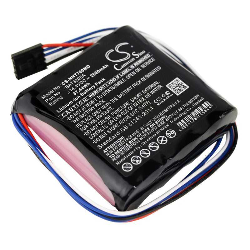 Newport HT70 Plus Ventilator Replacement Battery - BAT3205A, 14.4V 2600mAh, Li-ion, Medical Grade Internal Power Supply
