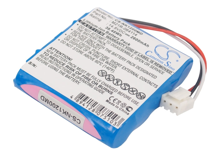 Nihon Kohden Edan ECG Machine Replacement Battery - SE-1, SE-3, SE-1200, HYTB-102 - 14.8V 2600mAh Li-ion Medical Battery Pack
