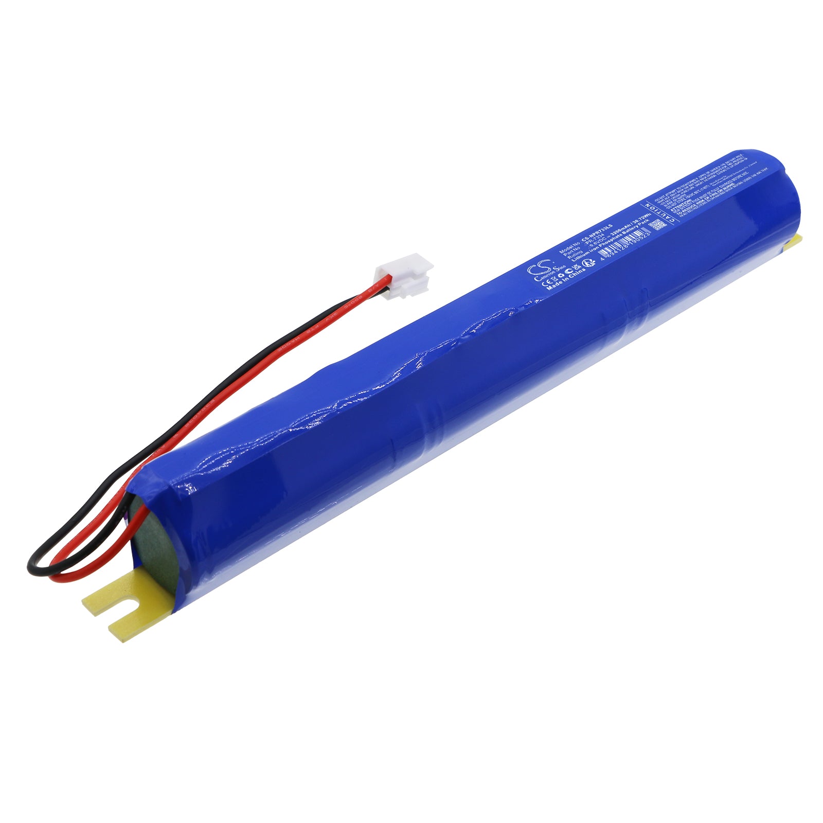 9.6V 3200mAh LiFePO4 Replacement Battery for NaturaLED Emergency Light Series 7334, 7335, 7336
