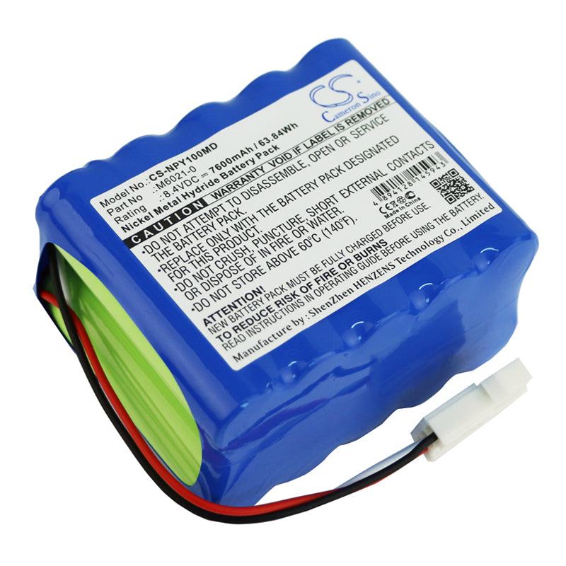 7600mAh 8.4V Ni-MH Replacement Battery for Huntleigh Smartsigns Lite & Mediana YM1000 Patient Monitor
