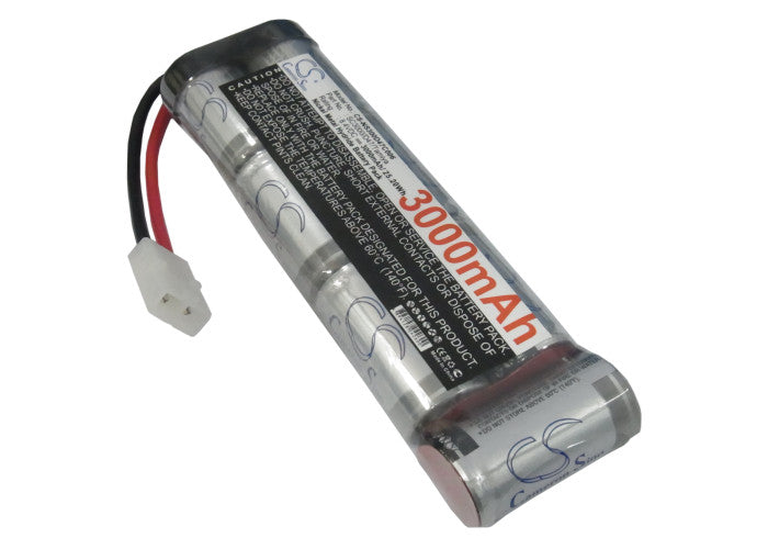 High-Performance 3000mAh 8.4V Ni-MH Battery Pack for RC Cars - CS-NS300D47C006 (154x45x22mm)
