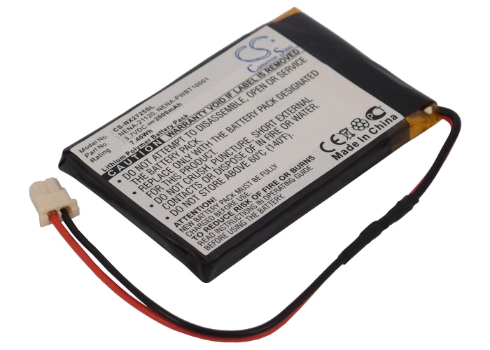 2000mAh Battery for Nexto DI ND2700 Recorders - 3.7V Li-Polymer Replacement (63.9x41.3x6.2mm)
