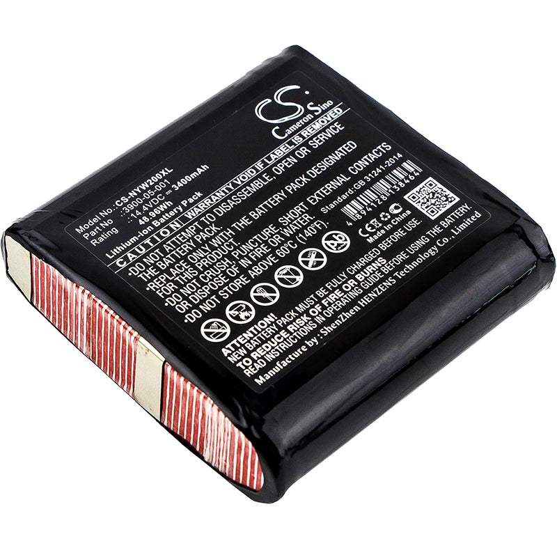 Noyes W2003M Battery: 3400mAh 14.4V Li-ion Replacement for Survey & Test Equipment
