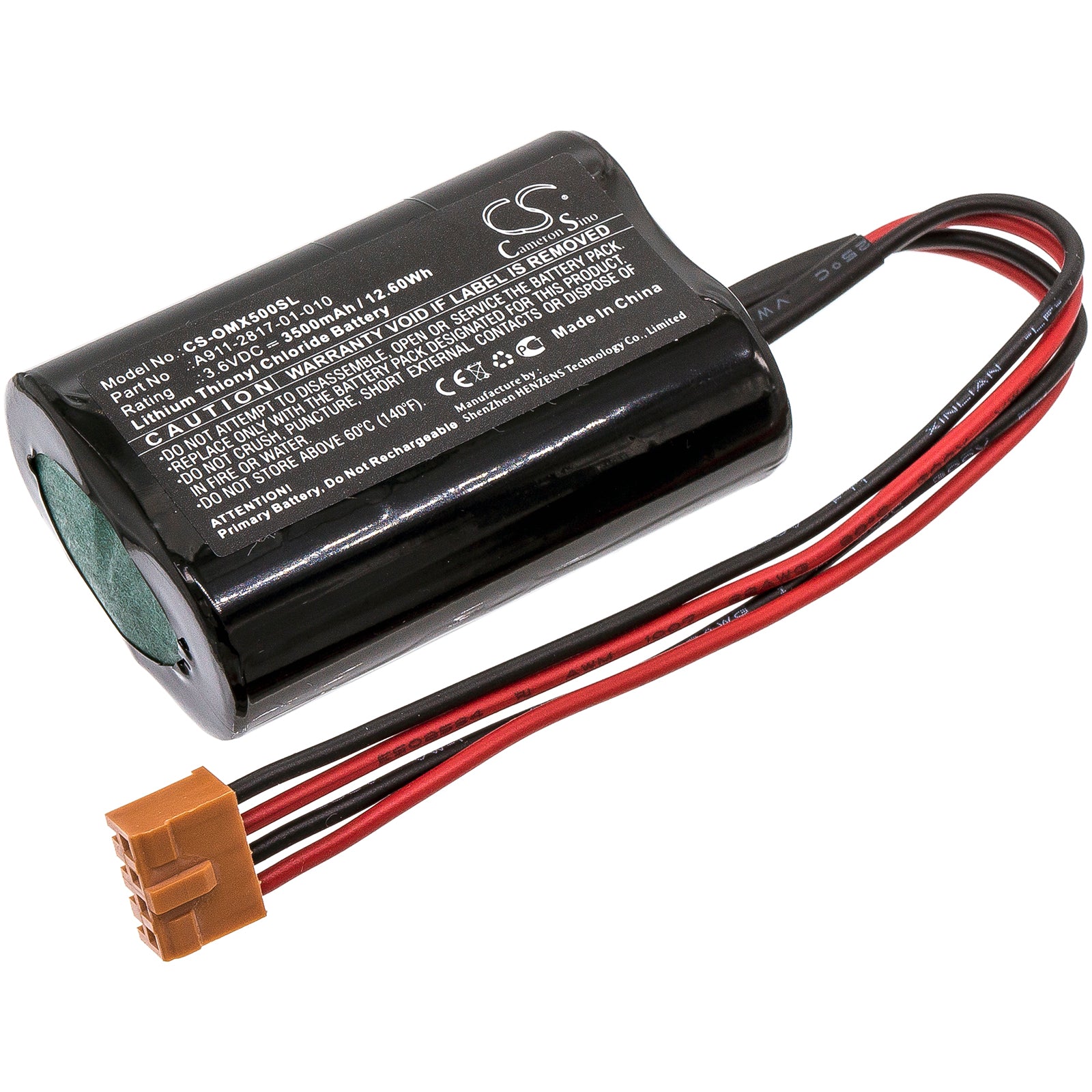 Okuma MX50 PLC Battery - 3.6V 3500mAh Li-SOCl2 - A911-2817-01-010 Replacement - Long Life Backup Power
