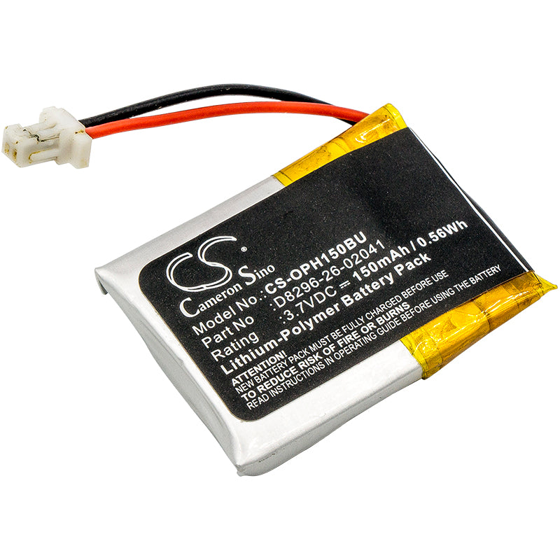 150mAh 3.7V Li-Polymer Backup Battery for Opticon H15, PX25, H-25 Series Barcode Scanners
