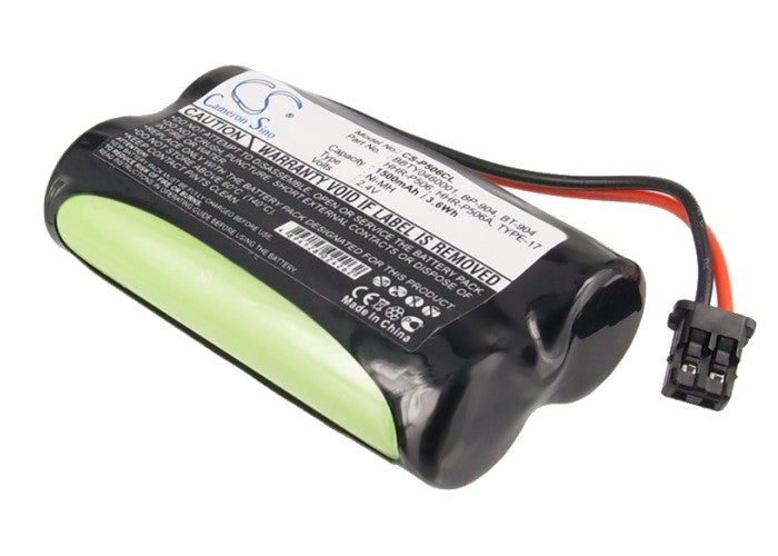 1500mAh Ni-MH Battery for AT&T 17 & 50 Cordless Phones - Uniden BT904, Panasonic HHR-P506 Replacement
