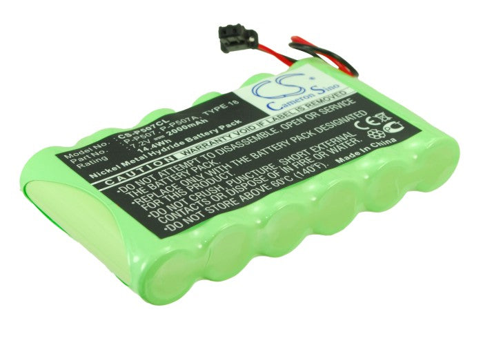 7.2V 2000mAh Ni-MH Cordless Phone Battery - Panasonic KX-TG2000, KX-TG4000 Series Replacement (P-P507)
