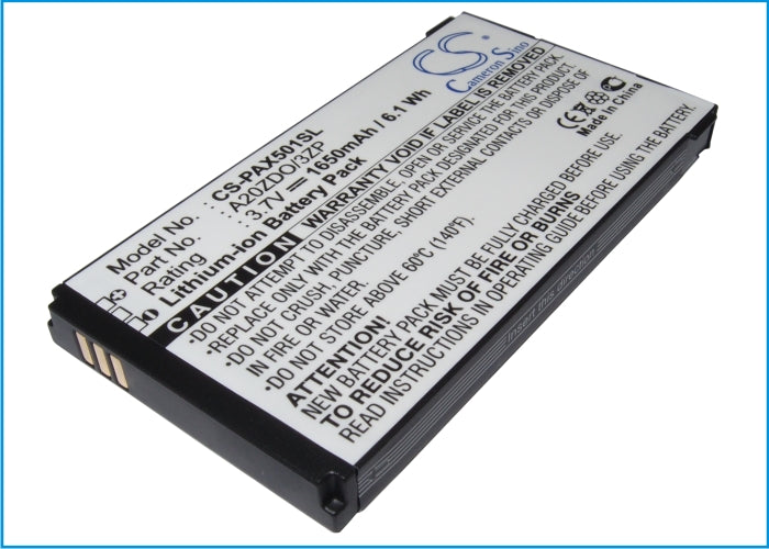 Philips Xenium X501 X333 X130 X513 Battery: 1650mAh, 3.7V, 6.11Wh Li-ion Replacement - Compatible Models Listed
