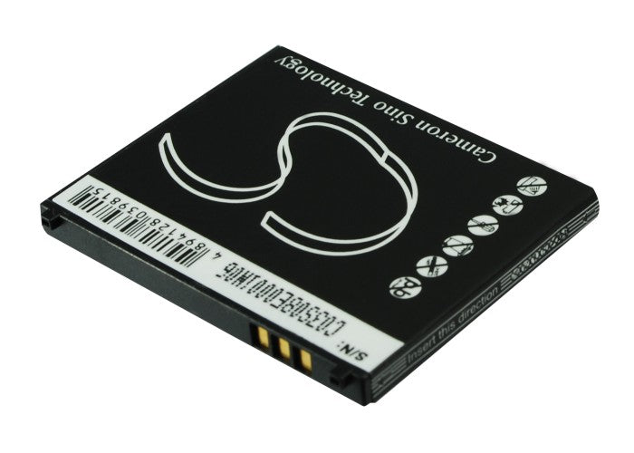 700mAh Replacement Battery for SoftBank Panasonic 831P, 830P, 824P Smartphones - 3.7V Li-ion 
