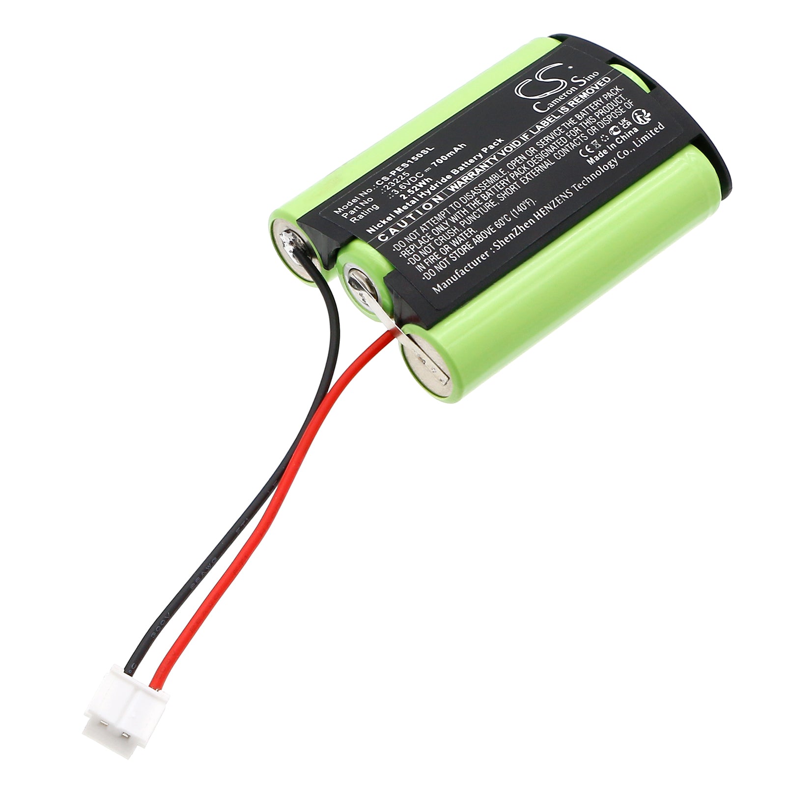 NiMH 3.6V 700mAh Replacement Battery for PEUGEOT ELIS 1500 Salt & Pepper Mills - 2.52Wh
