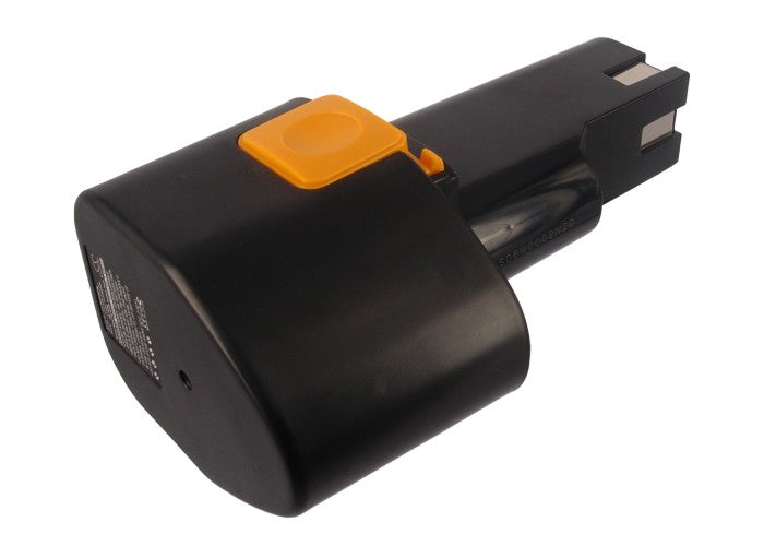 9.6V 2100mAh Ni-MH Replacement Battery for Panasonic Power Tools: EZ571, EY6282EQK, EY9108
