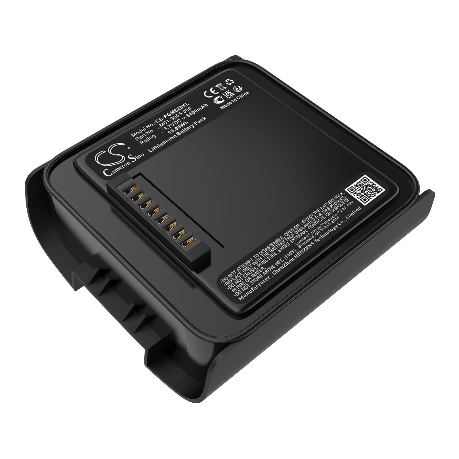 RAE Systems 5400mAh Li-ion Replacement Battery for MultiRAE, MultiRAE Lite, Pro, PGM-6208, PGM-6228 Gas Detectors
