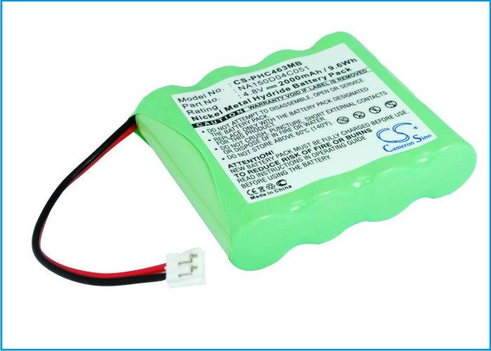 2000mAh Battery Replacement for Chicco NC3000 Baby Monitor & Philips SBC-SC463/465/467/469 - 4.8V Ni-MH
