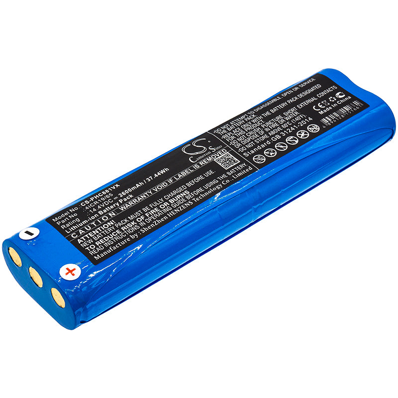 2600mAh 14.4V Li-ion Replacement Battery for Bissell 2142 & 1605 Series Vacuums & Philips SmartPro Active - Enhanced Cleaning Power
