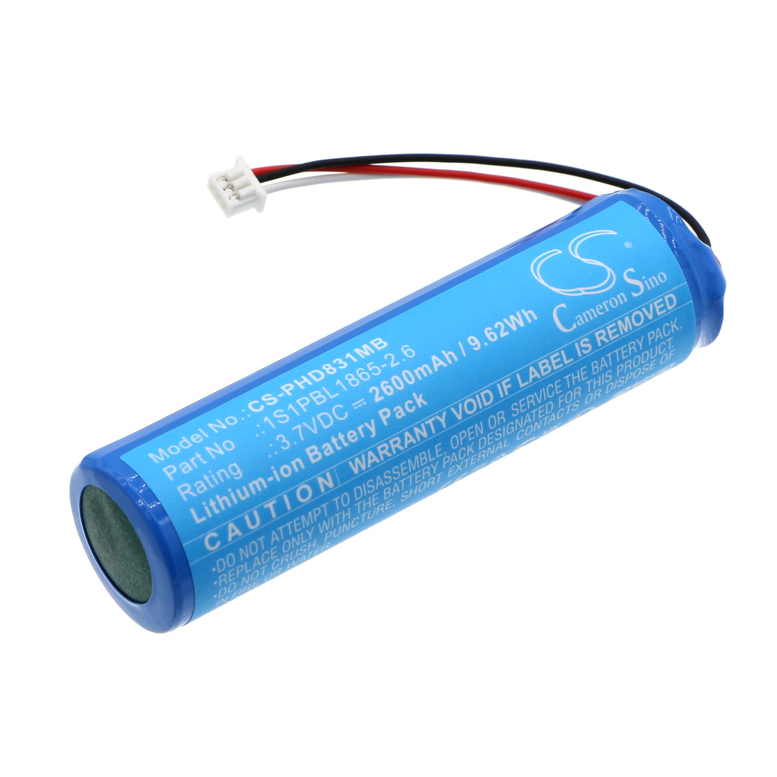 2600mAh Replacement Battery for Philips Avent SCD833, SCD845 Baby Monitor - 3.7V Li-ion Rechargeable Power
