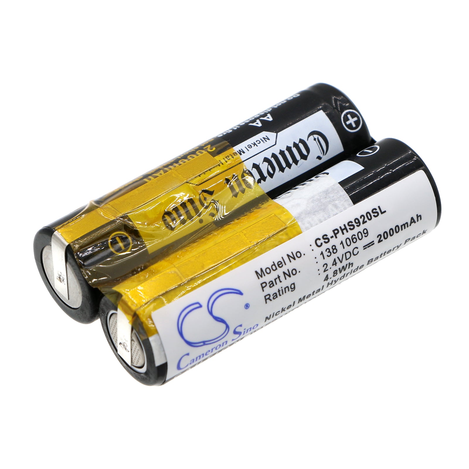 2000mAh Ni-MH 2.4V Battery for 3M Centrimed Sarnes 9602 Clipper, Philips Norelco & Remington Shavers
