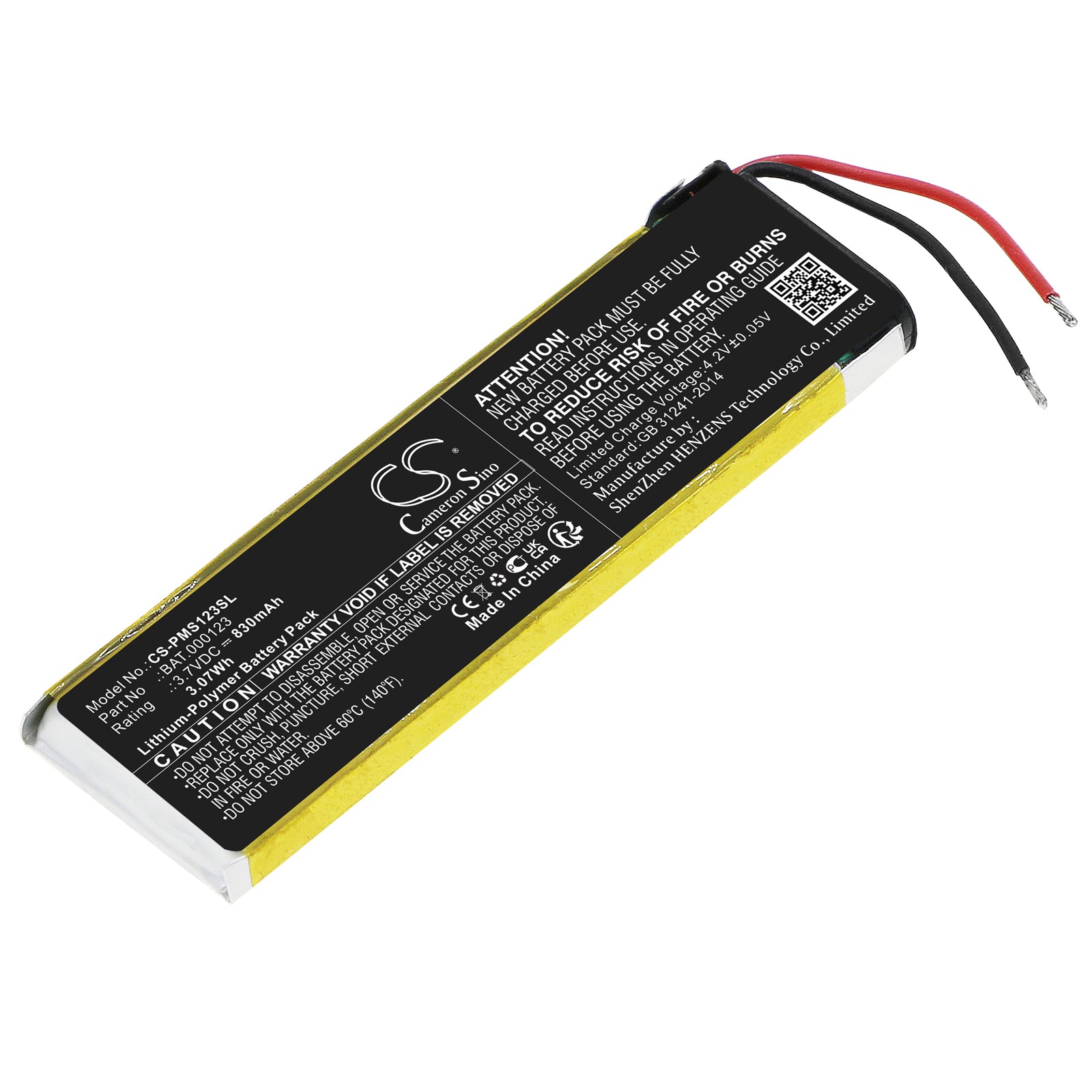 830mAh 3.7V Replacement Battery for Philip Morris iQos 3.0 Multi E-cigarette - Reliable Power Source
