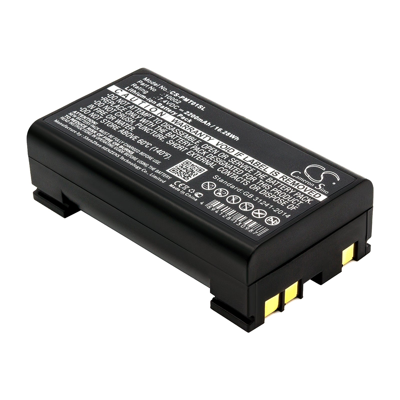7.4V 2200mAh Li-ion Replacement Battery for PENTAX GPS RTK G3100-R1 Surveying Equipment - 16.28Wh Power
