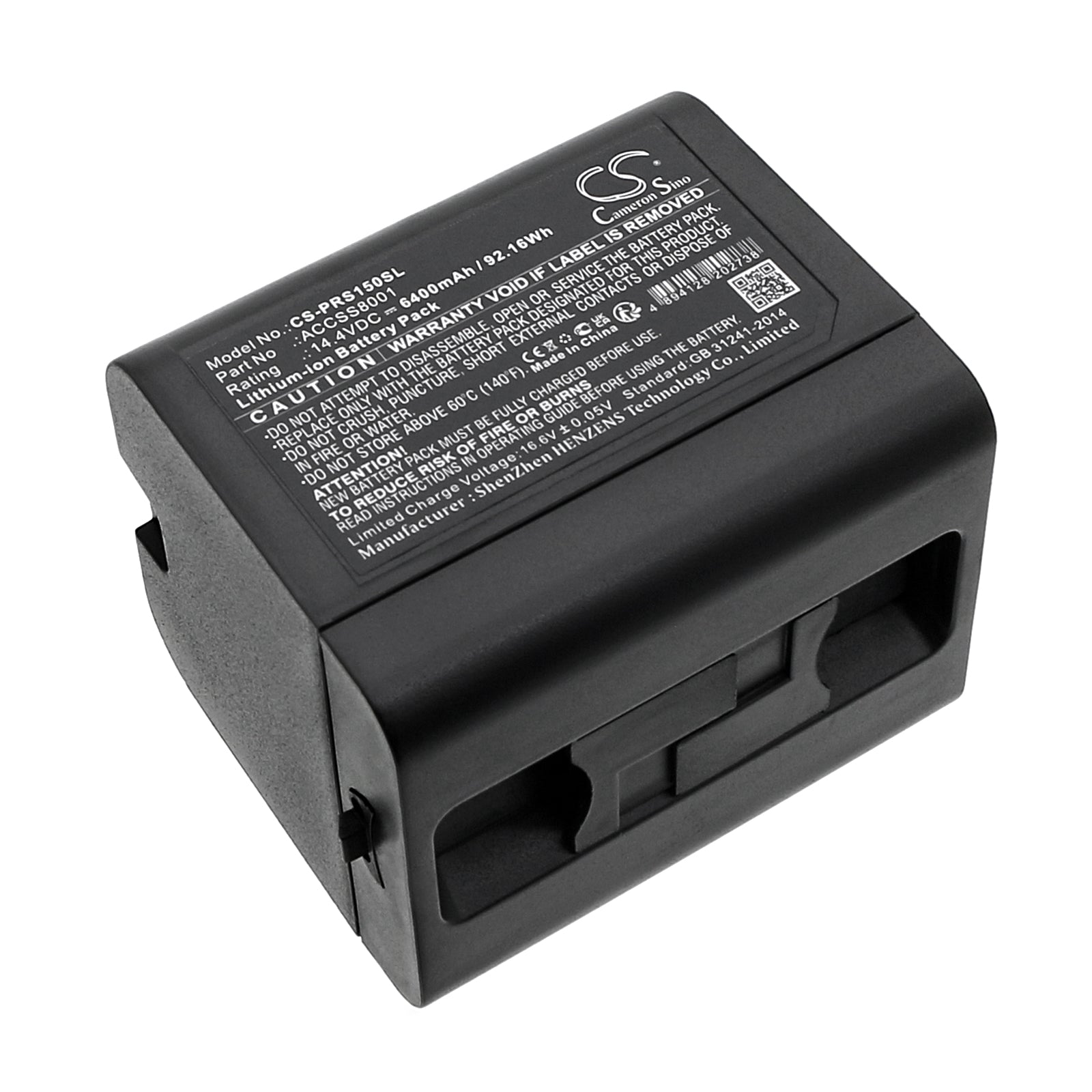 92.16Wh 6400mAh Replacement Battery for FARO S70, S150, S350, M70 3D Laser Scanners - Surveying & Testing
