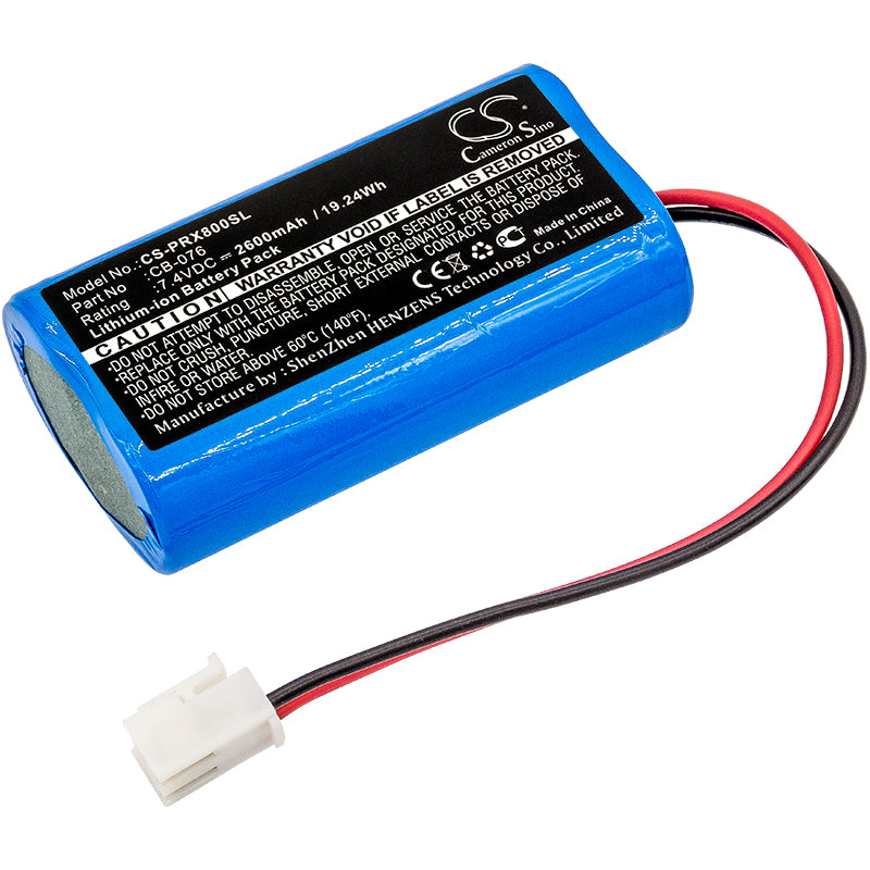 Promax 8 Premium CATV Analyser Battery Replacement - 2600mAh, 7.4V Li-ion, 19.24Wh
