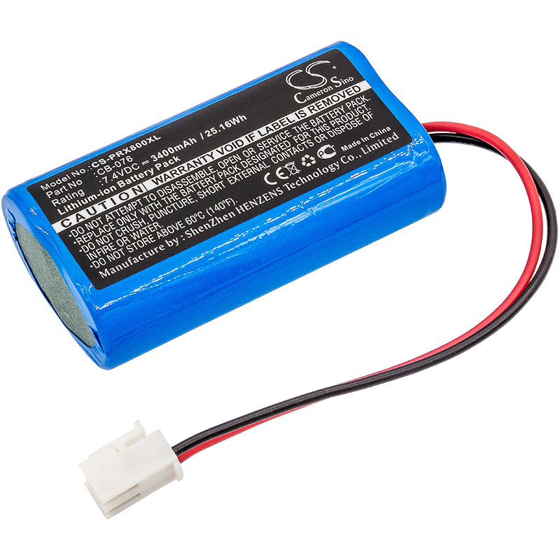 7.4V 3400mAh Li-ion Battery for Promax 8 Premium & CATV Analyzer - Survey/Test Equipment Replacement
