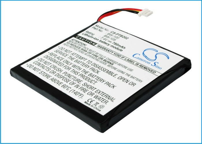 780mAh 7.4V Li-ion Replacement Internal Battery for Brother MW-100, MW-140BT, BW-100 Portable Printers

