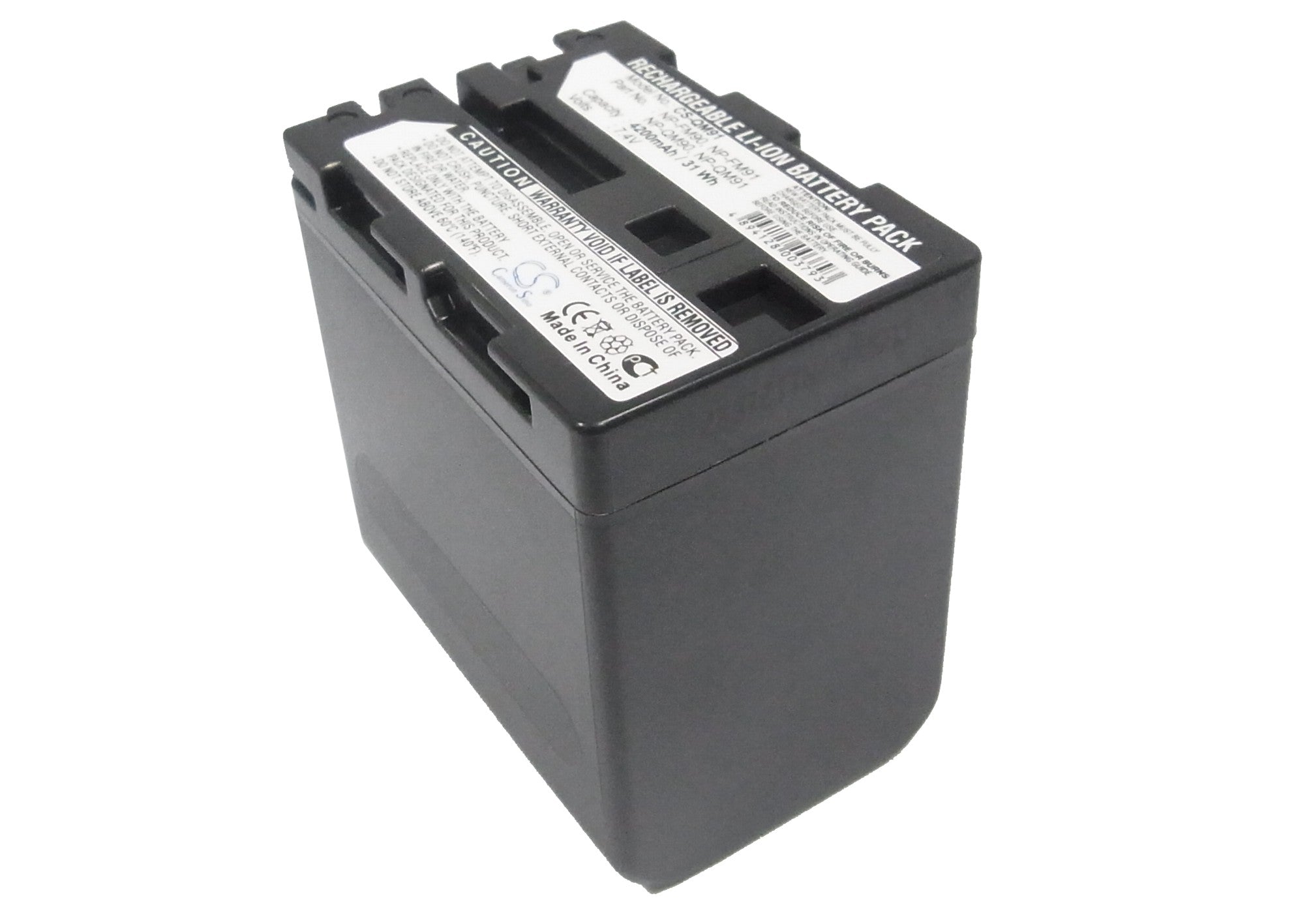 7.4V 4200mAh Li-ion Replacement Battery for Sony Camcorders CCD-TRV & DCR-DVD Series
