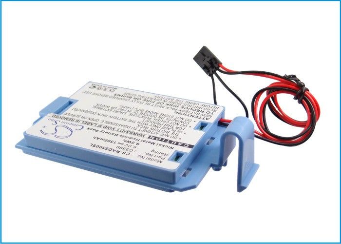 6.0V 1500mAh Ni-MH Battery for Dell PowerEdge RAID Controller - 1750, 2500, 2650, 57DHN Replacement
