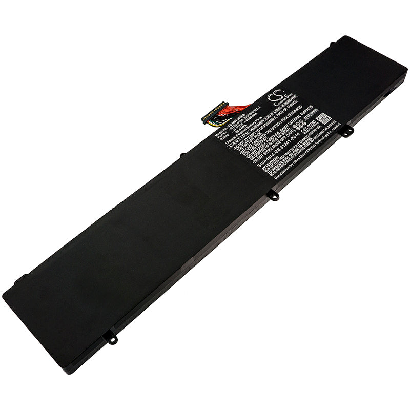 98Wh 8600mAh Replacement Laptop Battery for Razer Blade Pro 4K (2017) RZ09-0166 & F1 Series
